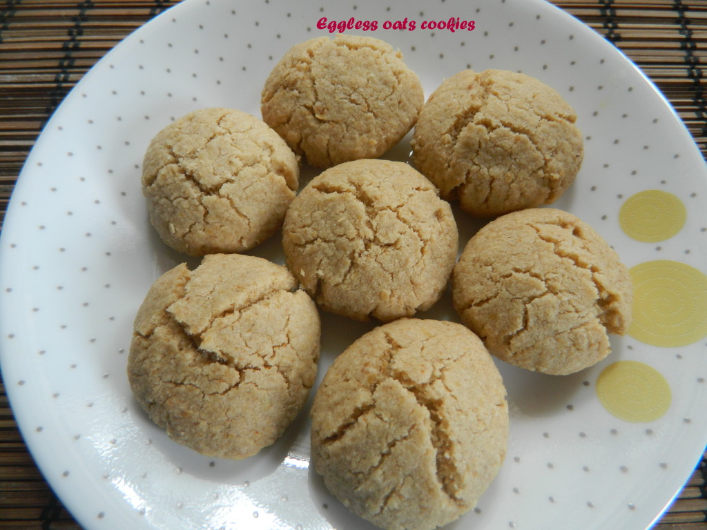 Eggless oats cookies | Geeths Dawath
