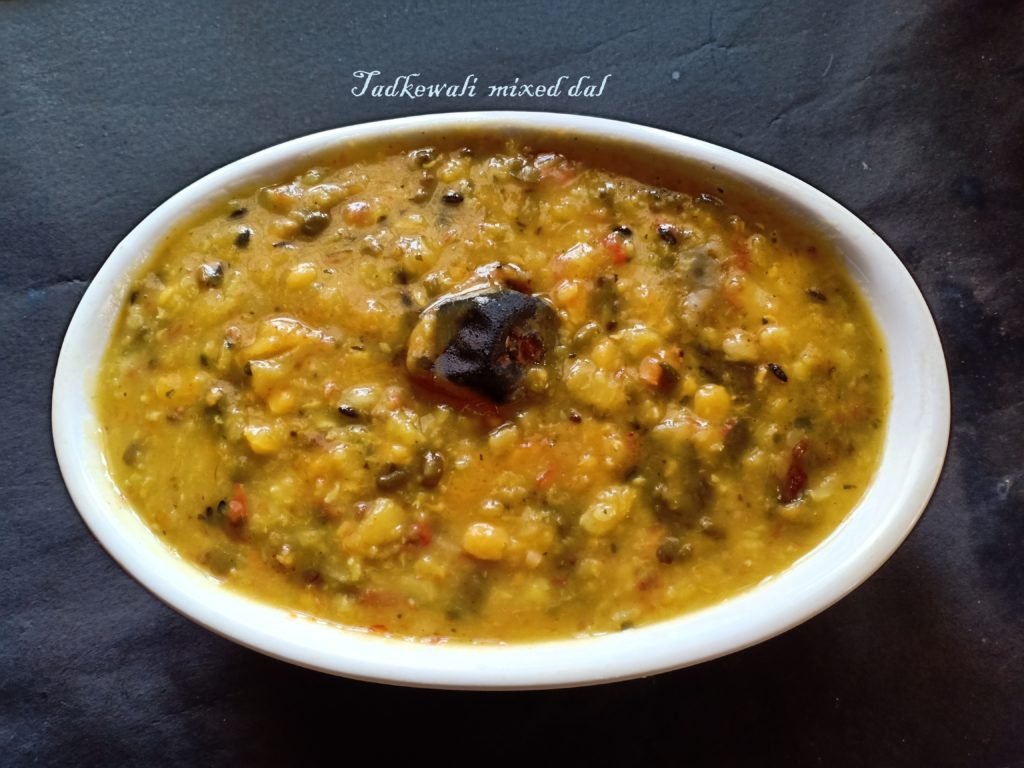 Tadkewali Mixed dal with smoky flavour – Geeths Dawath